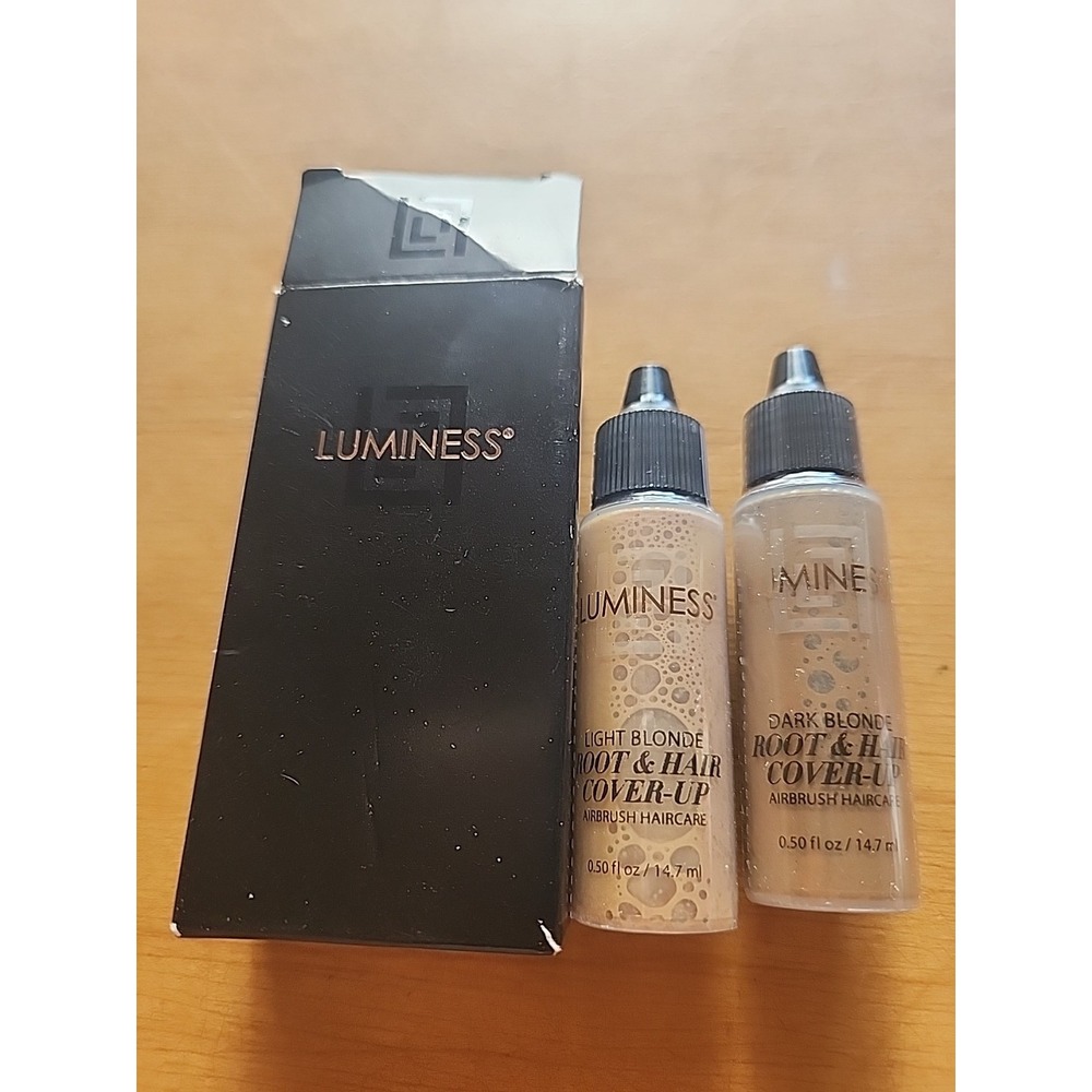 Luminess Air Airbrush Root &‎ Hair Cover-Up Highlight Duo for Medium Blonde